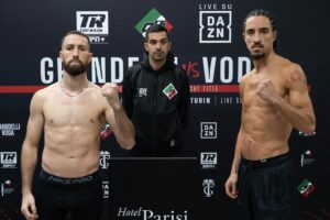Sandor Martin Instagram - ¡TIME TO WAR! 🔥🥊🇪🇸🇮🇹

Mañana en Torino vamos  a por todas. El combate se verá en @dazn_es sobre las 22h. ¡Espero todo vuestro apoyo!

¡El objetivo es 2024! 👀🍿🥊