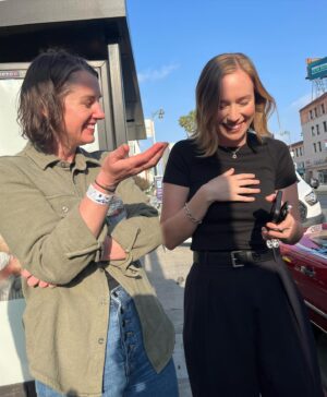 Sandy Honig Instagram - Everything Must Go is out NOW on @streamonmax !!!!! run don’t walk! I love @hannaheinbinder and I love comedy ❣️🥹 twas an honor 🫡

biggest thanks in the world to DP @realadambricker PD @lainecarey editor @fade_so_ill producers Janel Kranking @timheidecker @sternicus camera @iamjoelmarsh @chloeweaverdp lighting design @j.huggins_ gaffer @bricebradley colorist @shane123reed and truly everyone who worked on this. WEEEE!!!!!!