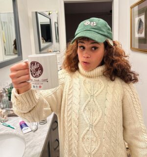 Sandy Honig Instagram - cheers!
