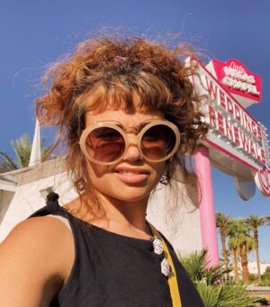 Sandy Honig Instagram - if you don’t take 1000 photos of your friends looking cool in vegas did you even go to vegas ....? sort of a tree falling in the woods situation IMO