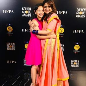 Sanjana dipu Instagram - Happy Birthday Geetu Aunty :)
You have no idea how grateful I am for you. I came a step closer to achieving my dreams because of you. You made sure I was taken care like a child yet treated like an adult. You taught me things I needed to know but above that you made unlearn things I didn't need. You chose me a completely inexperienced actor who looked nothing like "Mulla" to play the part. When I asked you why me, you said I have melancholic eyes. You made me love parts of me I despised.  You are my role model and the wing beneath my wings. 
Truly a blessing ✨
Stay blessed, Stay beautiful🔅
Waiting for the next script..hehehe ♥♥♥