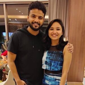 Sanjana dipu Instagram - Toast to the ones here today,
Toast to the ones that we lost on the way 🌼

#moothonmovie #moothon #nivinpauly #geethumohandas #grandhyattcochin