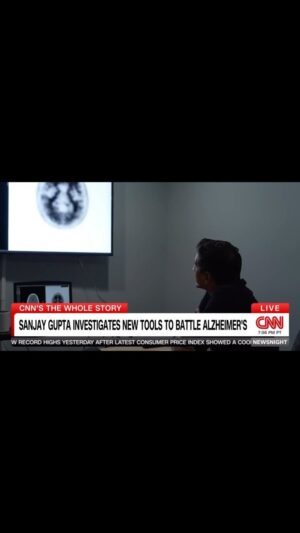 Sanjay Gupta Instagram - Someday, getting tested for your brain health will be as common as checking your cholesterol. And, more important, there will be evidence-based strategies to make your brain healthier now and prevent problems later. That’s what we spent five years investigating for “The Last Alzheimer’s Patient.” - Watch tonight at 8pET on CNN