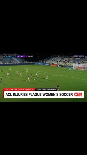 Sanjay Gupta Instagram - Something I never realized: women are up to 8x more likely to tear their ACL. Perhaps no surprise then that 10 of the top women’s soccer players are out of the World Cup. What exactly happened and what can all of us do to protect our knees? @hollysilverspt took me through some drills.