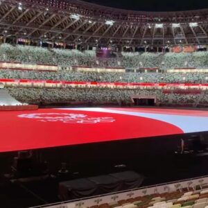 Sanjay Gupta Instagram - It’s finally here: the opening ceremony - no spectators, no vendors, no noise