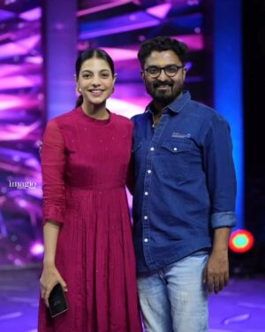 Santhi Mayadevi Instagram - 🫶
@rameshpisharody
@haripnair2016 
Styledby :  @amritha_lakshmi___  @styledby_al_ 
Costume : @trose_by_isabella 
Jewellery : @adorebypriyanka
##Neru#event#funsuponatime#rameshpisharody