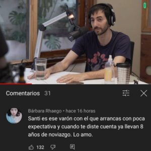 Santiago Korovsky Instagram - No terminé de entender el elogio, pero por suerte me dieron una mano.