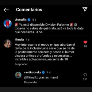 Santiago Korovsky Instagram - Mi fan número 1.
@lilimaltz