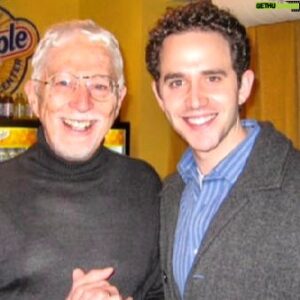 Santino Fontana Instagram - I loved Tom Jones.  He gave me so much when I moved to Nyc.  He welcomed me and supported me with open arms.  I wish I could’ve hugged you one more time.  Give Janet a kiss for me. Thank you and rest in peace