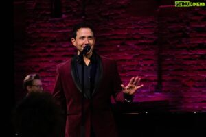 Santino Fontana Instagram - A throwback to Broadway in Worcester’s Evening with Tony Award winner Santino Fontana with @andrewbourgoin on piano. Santino spent the day with our community providing a free master class to over 175 Worcester area students and arts educators and delighted a sold out audience with a spontaneous night of some his favorite songs and showbiz stories at the @jmacworcester BrickBox.

Photography by @amymaephoto 

Educational programs supported by George F. and Sybil H. Fuller Foundation, Fletcher Foundation, the @worcesterartscouncil - a local agency, which is supported by the @masscultural - a state agency, @collegeoftheholycross and @unibankma