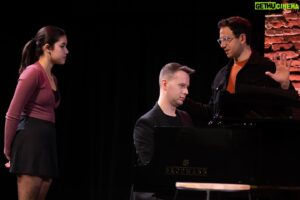 Santino Fontana Instagram - A throwback to Broadway in Worcester’s Evening with Tony Award winner Santino Fontana with @andrewbourgoin on piano. Santino spent the day with our community providing a free master class to over 175 Worcester area students and arts educators and delighted a sold out audience with a spontaneous night of some his favorite songs and showbiz stories at the @jmacworcester BrickBox.

Photography by @amymaephoto 

Educational programs supported by George F. and Sybil H. Fuller Foundation, Fletcher Foundation, the @worcesterartscouncil - a local agency, which is supported by the @masscultural - a state agency, @collegeoftheholycross and @unibankma