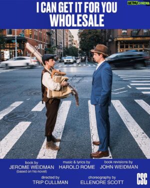 Santino Fontana Instagram - We're thrilled to share the poster for I Can Get It for You Wholesale, featuring cast members Victor de Paula Rocha (@pitolitezadopapeza) and Santino Fontana (@santinofontana). The image was shot by Austin Ruffer (@austinyourface) assisted by Nico Kiray (@koo.rah), with art direction by Trip Cullman (@cannalure) and wardrobe by Kindall Almond (@kindalmond). 

#WholesaleCSC’s limited run begins on October 10th and runs through December 3rd. Get tickets by visiting classicstage.org at our #linkinbio! @classicstage