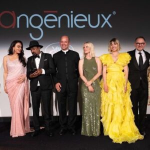 Santosh Sivan Instagram - It was an absolute honour to present the prestigious Pierre Angenieux Award 2024 to the first Asian, the brilliant & super talented cinematographer Santosh Sivan ASC, ICS ❤️ at the Cannes Film Festival.  I had the pleasure & good fortune to work with him in Dil Se & now in Lahore 1947 & I cannot be more proud & happy for my dear friend & colleague. Santosh you mad genius, you deserve it all . More power to you & love you loads 😍 Congratulations & most well deserved ❤️📽️👏@sivan_santosh
