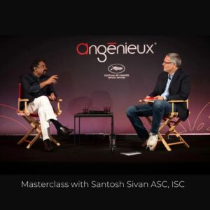 Santosh Sivan Instagram - @angenieuxlenses @festivaldecannes @sivan_santosh #PierreAngenieuxTribute @cinelensesapp