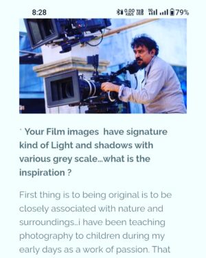 Santosh Sivan Instagram - 