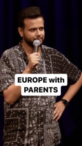 Sapan Verma Instagram - Europe with Parents - Full video out on Youtube. Link in the bio! 😃

Tour dates:
17 June - MUMBAI
23 June - PUNE
24 June - BENGALURU
22 July - AMSTERDAM
24 July - LONDON 
2 Aug - EDINBURGH

TOUR tickets: www.sapanverma.in/tickets 
#sapanverma #standupcomedy #eastindiacomedy #indianstandupcomedy