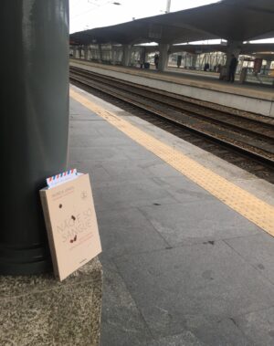 Sara Barros Leitão Instagram - Hoje, dez cidades do país acordaram com livros espalhados nas ruas, no metro, no comboio, nos bancos de jardim. 
Desde criança que sonhava fazer uma coisa destas. Assim como desde criança queria pertencer a um clube do livro. 
Este mês, arrancamos a terceira edição das Heróides - clube do livro feminista, que é exactamente tudo o que imaginei. 
Nos últimos dois anos, centenas de pessoas foram-se juntado para ler um livro por mês. Há quem esteja desde o início, e há quem participe só em algumas sessões. Ao longo destes meses, houve livros que me surpreenderam, livros que nunca leria de outra maneira, porque, à partida, não teriam nada a ver comigo. Houve livros que não consegui acabar, e outros em que nem consegui começar. Este clube também me tem ensinado a aceitar que não consigo fazer tudo o que quero e a que me proponho. 
O mais bonito em todas as sessões é que o livro é um pretexto para dezenas de pessoas se encontrarem e conversarem. É um lugar onde podemos dizer que não gostamos de ler certo livro, que não puxou por nós, que a escrita nos pareceu difícil, ao mesmo tempo que há quem diga que leu de um só fôlego e que transformou a sua vida. As Heróides são um lugar onde podemos discordar, aprender a ouvir e aceitar outros argumentos. É sobre encontrarmos experiências que não conhecemos e tentar compreender o desconhecido. 

Este ano, graças à parceria com algumas editoras, vamos poder ter dias em que espalhamos livros pelo país, sem pedir nada em troca. Quem estiver a passar, pode pegar nele. Pode juntar-se ao clube, ou não. Pode lê-lo, ou oferecê-lo a outra pessoa que julgue que vai gostar. 
São livros em que podes tropeçar, e que te podem surpreender no teu quotidiano. 

O livro que andamos a ler este mês é "Não é só sangue", de Patrícia Lemos, editado pela @penguinlivros . 
Quando o li pela primeira vez, apeteceu-me falar dele a toda a gente. Descobri coisas sobre o meu corpo, a minha menstruação, o meu sangue, os meus ciclos, o meu humor, a minha sexualidade, E compreendi coisas sobre pessoas à minha volta, que nunca tinha compreendido antes. 
Que bom que, finalmente, a sessão está a chegar, e falar sobre ele com mais gente será uma realidade!