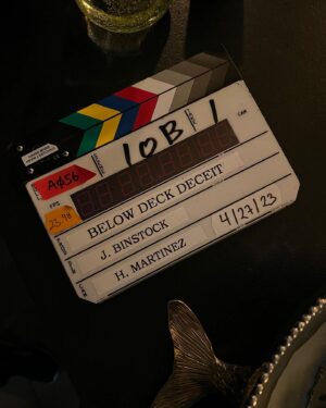Sara Coates Instagram - When @jodibinstock says “I have a role for you”, I respond with no questions and an enthusiastic “when do I show up”. Jodi is an actors director and always makes set feel safe, fun and free. 

I got to work with the most incredible cast and crew. Not being allowed to promote Below Deck Deceit during the strike was a bummer. But it was a fight we needed to fight! 

This was my first job after giving birth. My body was not my own. But I can’t reiterate enough how safe and loved I felt by the producers at @ninthhousefilms and @jodibinstock . Big shout out to @letlastyleyou for making me feel gorgeous and for CRACKING ME UP 24/7. @tubi #belowdeckdeceit