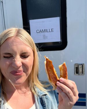 Sara Coates Instagram - When @jodibinstock says “I have a role for you”, I respond with no questions and an enthusiastic “when do I show up”. Jodi is an actors director and always makes set feel safe, fun and free. 

I got to work with the most incredible cast and crew. Not being allowed to promote Below Deck Deceit during the strike was a bummer. But it was a fight we needed to fight! 

This was my first job after giving birth. My body was not my own. But I can’t reiterate enough how safe and loved I felt by the producers at @ninthhousefilms and @jodibinstock . Big shout out to @letlastyleyou for making me feel gorgeous and for CRACKING ME UP 24/7. @tubi #belowdeckdeceit