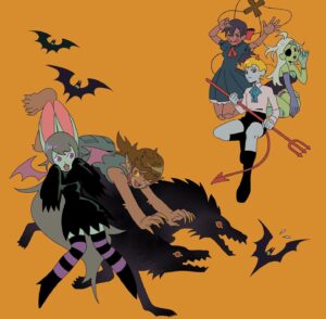 Sara Kipin Instagram - Hey #PortfolioDay ! My name is Sara Kipin and I'm an illustrator and visual developer currently looking for full time work! If you have an upcoming animation position in color or character design, please consider adding me to your team ❤️🧡💚