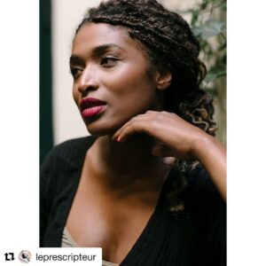 Sara Martins Instagram - Portrait 
Merci @leprescripteur pour ce bel article en ligne 
leprescripteur.prescriptionlab.com/
#actresslife #voyezcommeondanse #noirenestpasmonmetier
📸 by @solenne_jakovsky