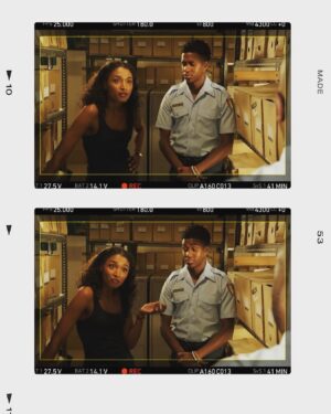 Sara Martins Instagram - This is how we do...
@tahjmiles @deathinparadiseofficial @bbc