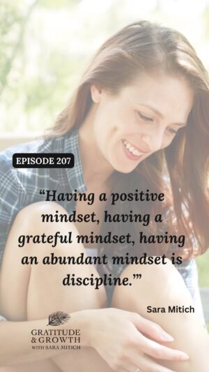 Sara Mitich Instagram - This week on the Gratitude & Growth Podcast I answer Kearsten’s question. I asked what you all wanted to hear more about and she asked to hear “more on how to keep a positive, abundant mindset among negative people and the news.”
 
This is a great one and super important in today’s world. It takes an awareness of your subconscious, what you’re filling it with, how you start and end your day, and everything in between! I lay out some specific tools and exercises I used to keep my mindset sharp.
 
I’m also doing a GRATITUDE CHALLENGE for the month of May, beginning TODAY, May 1st. Join me if you feel like you need a little boost of positivity in your life. You can find all the details in my Instagram stories on this profile and @saramitich. I use the tools I speak of in this episode in a practical, physical, actionable way. 
 
The episode is available now on Apple Podcasts, Spotify, and Youtube. All links in the bio - simply click the Linktree and select your desired listening platform.
 
I’d so appreciate it if you would take a moment and leave a rating, a review and subscribe to the podcast on those platforms. It helps get the podcast out there. Let’s share this inspiring content with the world! 
 
Much love, 
S 💚
 
#gratitude #challenge #mentaldisicpline #personaldevelopment #actor #growth #positivity #awareness #podcast #begrateful