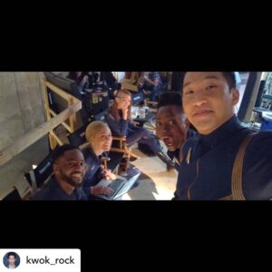 Sara Mitich Instagram - Couldn’t help but share. Missing these wonderful human beings these days 💗🖖🏻💗🖖🏻💗🖖🏻 #bridgekids #startrekdiscovery #startrek #bts
.
Posted @withregram • @kwok_rock Came across this photo as I was deleting stuff off my phone.  I miss hanging out with my bridge crew buds! ♥️🖖

#startrekdiscovery #startrek
#rabryce #nilsson #keyladetmer #joannowosekun #genrhys