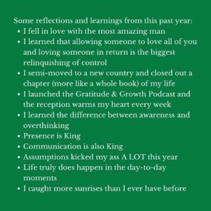 Sara Mitich Instagram - Another year around the sun and what a year it has been ☀️💗

Swipe ➡️ to see some reflections and learnings from this last year. 

Thank you to everyone who made this year everything it was. 
Thank you for the year where I fell in love in so many ways. 
Thank you to all the highs and all the lows.
Thank you to all the new friends and old ones.
Thank you to all the mistakes made and lessons learned. 
Thank you to all the chances and risks taken. 
Thank you to all the times I ‘failed’ and was ‘wrong’. 
Thank you to all the wild and humbling growth. 
Thank you to everyone who continues to show me the meaning of Unconditional Love. What a gift 💗☺️🥳