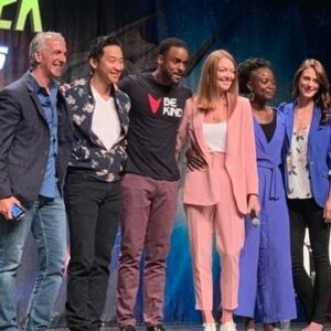 Sara Mitich Instagram - Thank you #STLV! What a wonderful time it was. Thank you to everyone who made this weekend as lovely and welcoming as it was! Thank you to all the amazing Star Trek fans for reminding me how blessed I am to be in this family. Thank you to my Disco family for being so full of love and light. Thank you to Vegas for being Vegas! (and my fellow #BridgeKids for teaching me how to gamble 😉😉😉)
.
I’d like to give a special shout out to @superheroirl and their #BeKind campaign. Such an important cause. Please take a look, grab a hat or shirt and support 💗💗💗💗 Let’s all #EndBullying together. .
Thank you to @creationent for being such wonderful organizers and @coolwatersprods for treating me like a Star.
.
Until next year! 🙏🏻🤗🖖🏻❤️
.
#startrek #startrekdiscovery #stlv #stlv19 #cbsallaccess