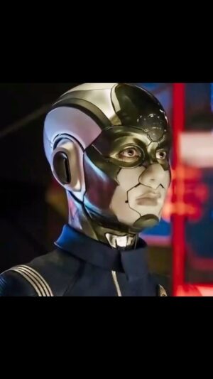 Sara Mitich Instagram - With Star Trek: Discovery reaching the series finale, I know we’re all taking time to reflect on our years and the impact of this show. 

My gratitude for this show and for these people is immense. So I’m going to dedicate a few posts to some of the most memorable moments for me. Beginning here, where it all started. 

Thank you to the entire prosthetics team, for the creativity, artistry, and execution of Airiam. 

Thank you to @actordougjones for taking me under his wing and showing me how to dive into the world of prosthetics and the acting, patience, and grace required. 

Thank you to the fans for falling in love with this character like I did. 

#startrekdiscovery #airiam #dougjones #seriesfinale #startrek

Posted @withregram • @cbstvstudios Creating a cyborg isn’t easy, but with the talent of #StarTrekDiscovery’s prosthetics supervisor @jrmackinnon any alien transformation is possible. #StarTrekFYC #CBSTVStudiosFYC
🖖💫
@glennhetrickalchemyfxstudio @nevillepage @mthreefx @versionsofu @ozfx @chrisbridges4 @mobscene13 @saramitich