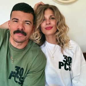 Sara Racey-Batraville Instagram - We can’t do a reel together to save our lives—it’s a crack up fest— so we just took a photo. 30PSC Of Silver Productions is here and we can’t be more excited. Yay. More to come 🙏🏽✝️ @30pcsprod