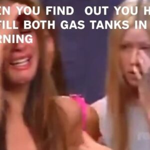 Sara Racey-Batraville Instagram - When your tribe feels your pain 😆  #gasprices #antm