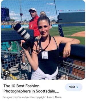 Sara Racey-Batraville Instagram - When you made that Scottsdale list 😆. Thank you 2023–We worked hard and we are pretty darn good. Especially when you know how to work both sides of the lens and show you how .Let’s add “Best Sports Photography for 2024”! @sararaceybatraville God Bless!!