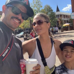 Sara Racey-Batraville Instagram - It’s only fitting that my Pierre’s birthday is on Thanksgiving today! We are so thankful for him!! Happy Birthday, Babe! 

First two shots were by my @cakes8
