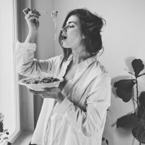Sára Rychlíková Instagram - Spaghetti dal mio @natal__h 🖤
#italštinajakoby