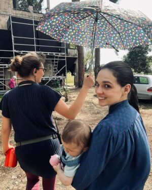 Sara Serraiocco Instagram - Il primo giorno di set non si scorda mai.

@avventurosafilm 
 @dugong_films 
#sarafgaier