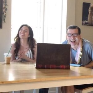 Sarah Alami Instagram - Happy Fathers Day. This is a video from a few years ago. The song we are butchering is Amaneh by @dianahaddadofficial . My Father was in Palestine when my Mom who is Irish living in America called him to tell him she was pregnant with my brother Ahmad. My Dad came back to America (Chicago) and I entered this world a few years later. It’s because of my Dad that I fight with everything I have for #Palestine and to spread awareness. Seeing what he went through along with his entire family is unbearable and I will never be silent about it. @elalamimaher #HappyFathersDay