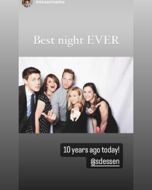 Sarah Dessen Instagram - 10 years? HOW? This was one of the best nights EVER. Will always be so grateful to @kristenanniebell for her kindness. ⭐️