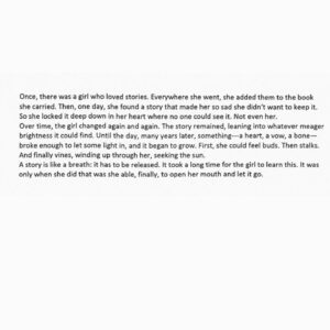 Sarah Dessen Instagram - Since The Rest of The Story was published in 2019, I have written over a thousand pages of fiction. None of it has hit just right, so I’m about to start something new. But before then, I’m going to post a few glimpses, just to honor all those hundreds of hours I spent writing in the school parking lot, coffee shops and my couch. This was the prologue I wrote for the first one. I called it Grace Louise. As always, thanks for reading. 💗