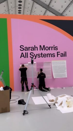 Sarah Morris Instagram - All Systems Fail @deichtorhallenhamburg