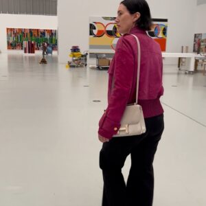 Sarah Morris Instagram - Installation of "All Systems Fail" @deichtorhallenhamburg