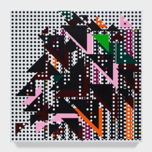 Sarah Morris Instagram - “Snow [Pinecone]” @whitecube