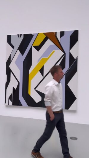 Sarah Morris Instagram - “All Systems Fail” @deichtorhallenhamburg until August 20