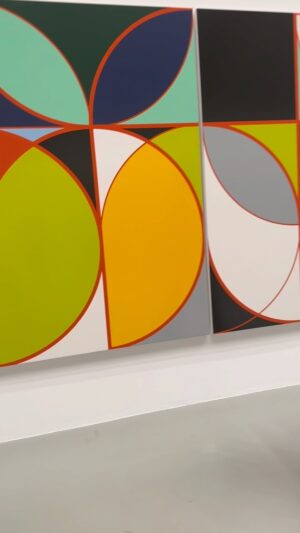 Sarah Morris Instagram - “All Systems Fail” opens @deichtorhallenhamburg  May 4- August 20, 2023