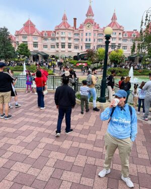 Sarah Rotella Instagram - Went to Disneyland Paris & Walt Disney Studios! (we’ve now been to 10 Disney parks 🐭 This is gay culture)