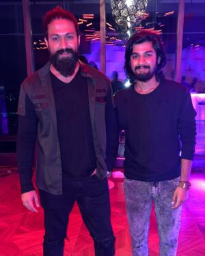 Saran Shakthi Instagram - Another best night of my life! ♥️✨

Thank you so much each and everyone for all your love  towards Farmaan and for Kgf chapter2! Much much love to you all my everything! ❤️❤️❤️

#kgfchapter2 #kgf2 #50thdaycelebration