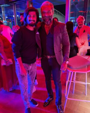 Saran Shakthi Instagram - Another best night of my life! ♥️✨

Thank you so much each and everyone for all your love  towards Farmaan and for Kgf chapter2! Much much love to you all my everything! ❤️❤️❤️

#kgfchapter2 #kgf2 #50thdaycelebration