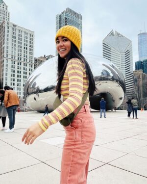 Sari Arambulo Instagram - guess how many times i asked if we could go to the bean ☁️
