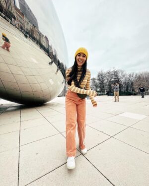 Sari Arambulo Instagram - guess how many times i asked if we could go to the bean ☁️